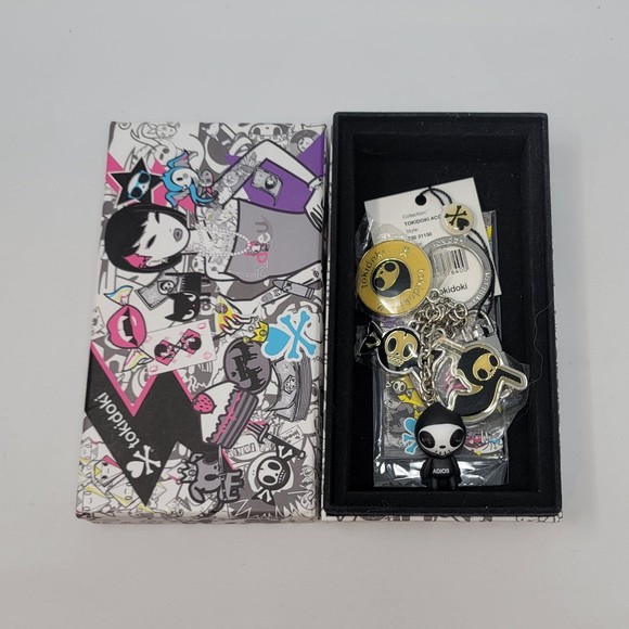Tokidoki Adios Keychain multi charm rare - Picture 7 of 10